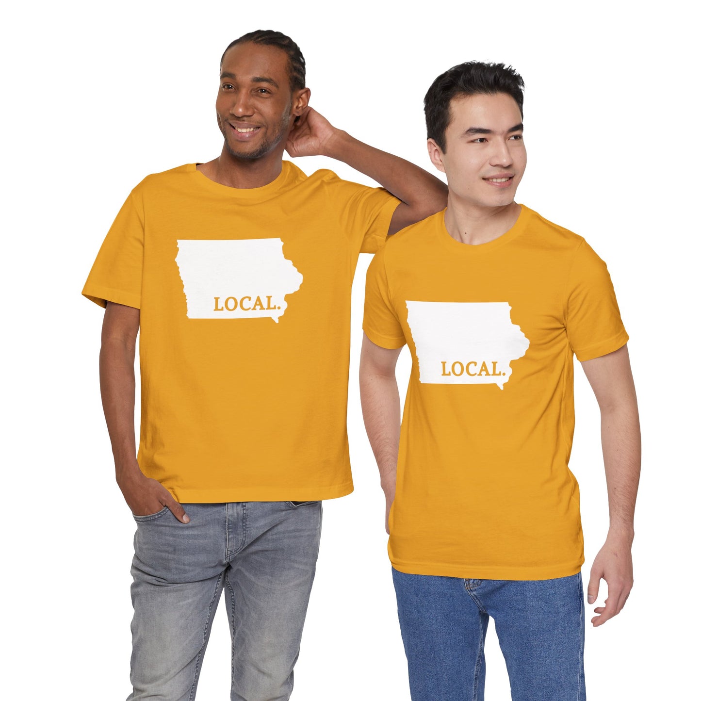 Iowa Local Home Sweet Home Tee Cyclone and Hawkeye State Colors Shirt