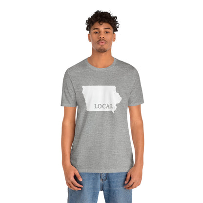 Iowa Local Home Sweet Home Tee Cyclone and Hawkeye State Colors Shirt
