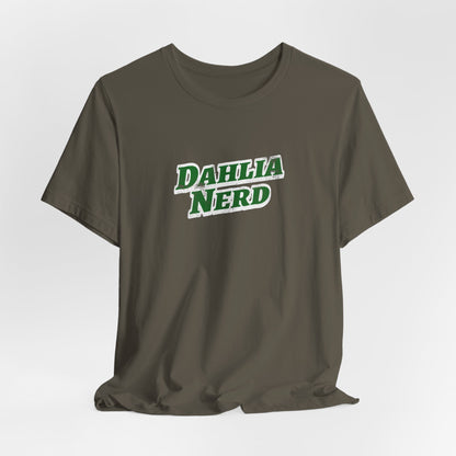 Dahlia Nerd T-Shirt - Botanical Flower Gardening Tee