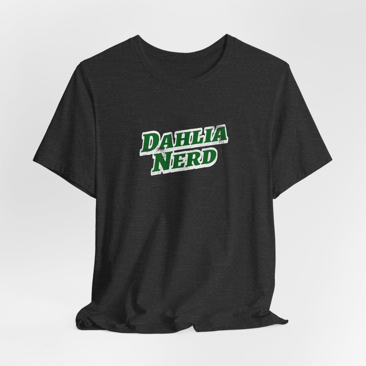 Dahlia Nerd T-Shirt - Botanical Flower Gardening Tee