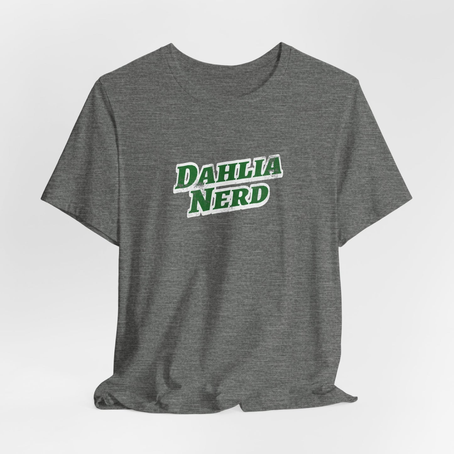 Dahlia Nerd T-Shirt - Botanical Flower Gardening Tee