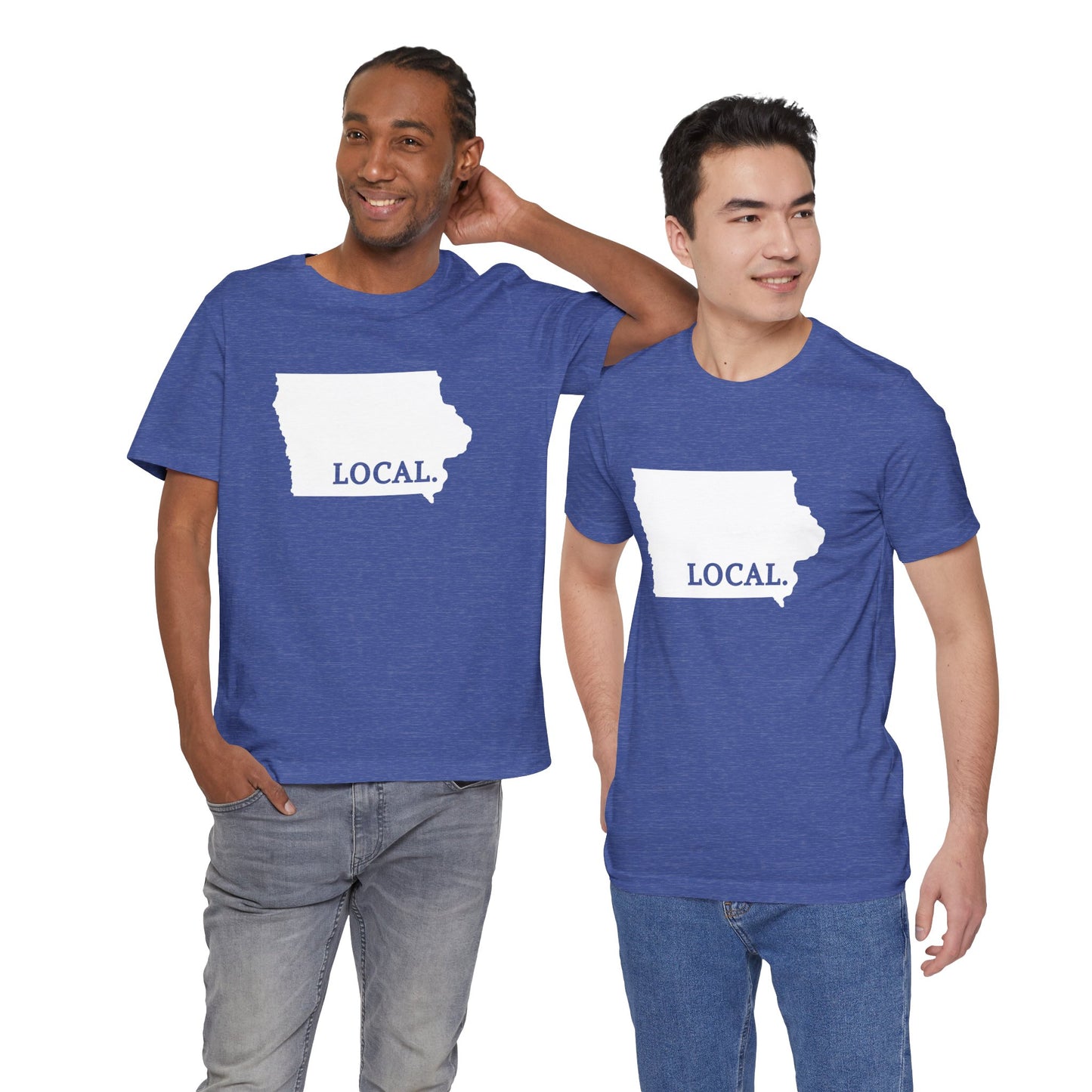Iowa Local Home Sweet Home Tee Cyclone and Hawkeye State Colors Shirt