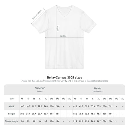 Dahlia Floral V-neck Tee — "Buy Me Dahlias and Tell Me I’m Pretty" Graphic Shirt