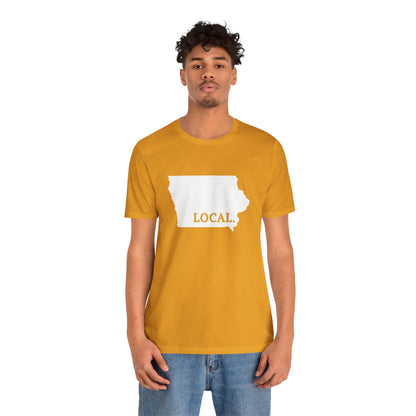 Iowa Local Home Sweet Home Tee Cyclone and Hawkeye State Colors Shirt