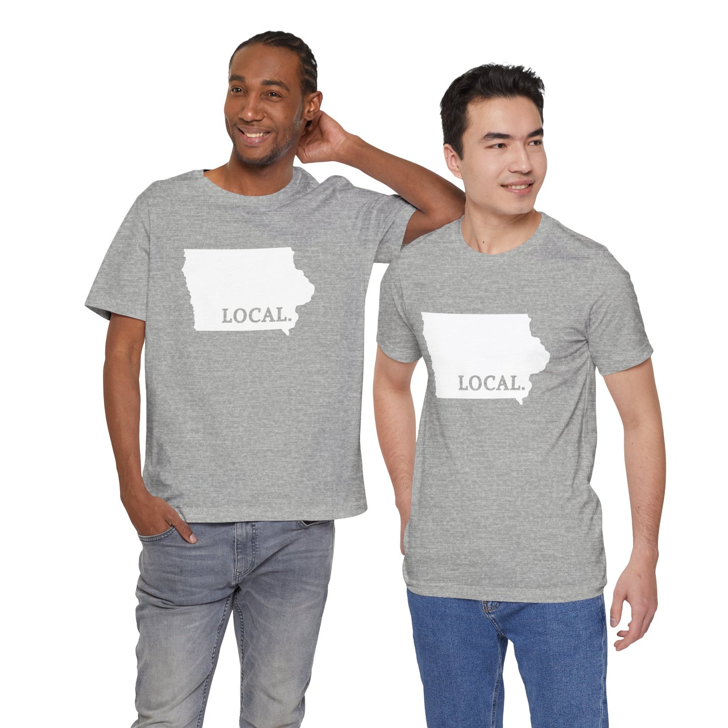 Iowa Local Home Sweet Home Tee Cyclone and Hawkeye State Colors Shirt