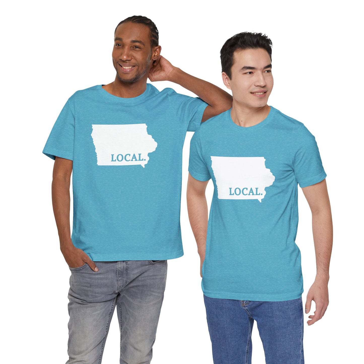 Iowa Local Home Sweet Home Tee Cyclone and Hawkeye State Colors Shirt