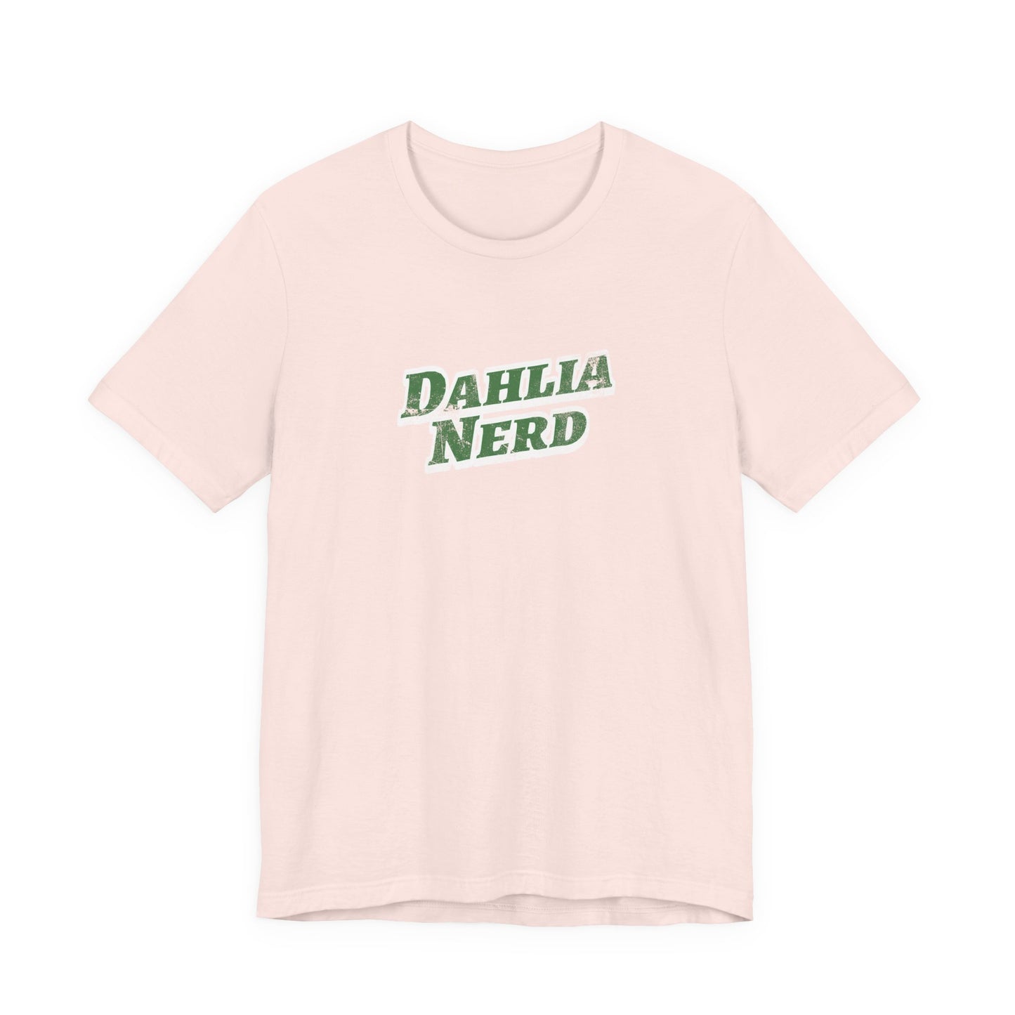 Dahlia Nerd T-Shirt - Botanical Flower Gardening Tee