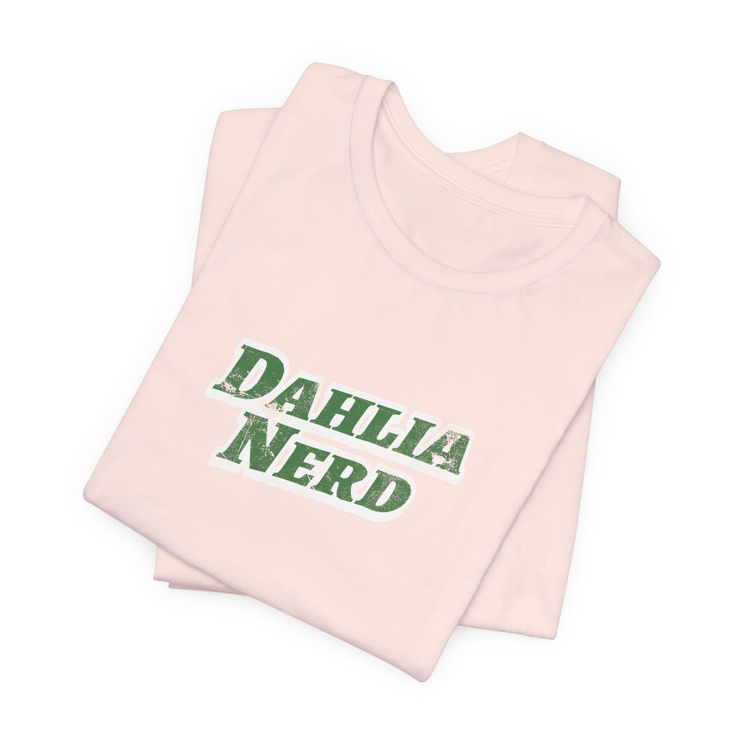 Dahlia Nerd T-Shirt - Botanical Flower Gardening Tee