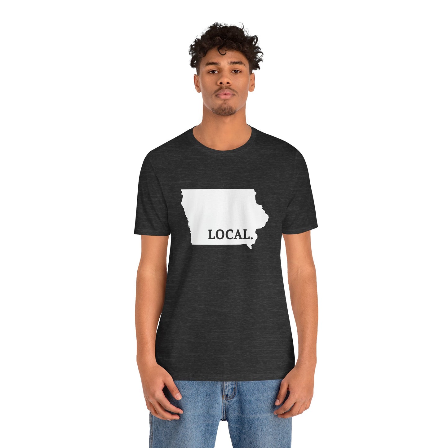 Iowa Local Home Sweet Home Tee Cyclone and Hawkeye State Colors Shirt