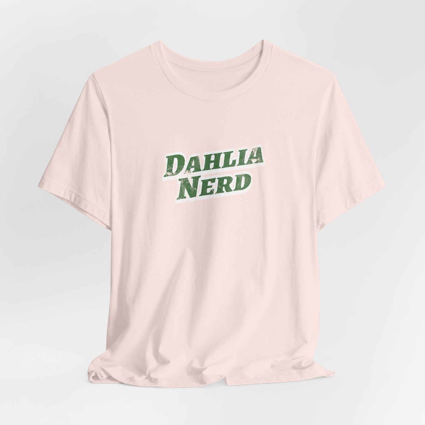 Dahlia Nerd T-Shirt - Botanical Flower Gardening Tee