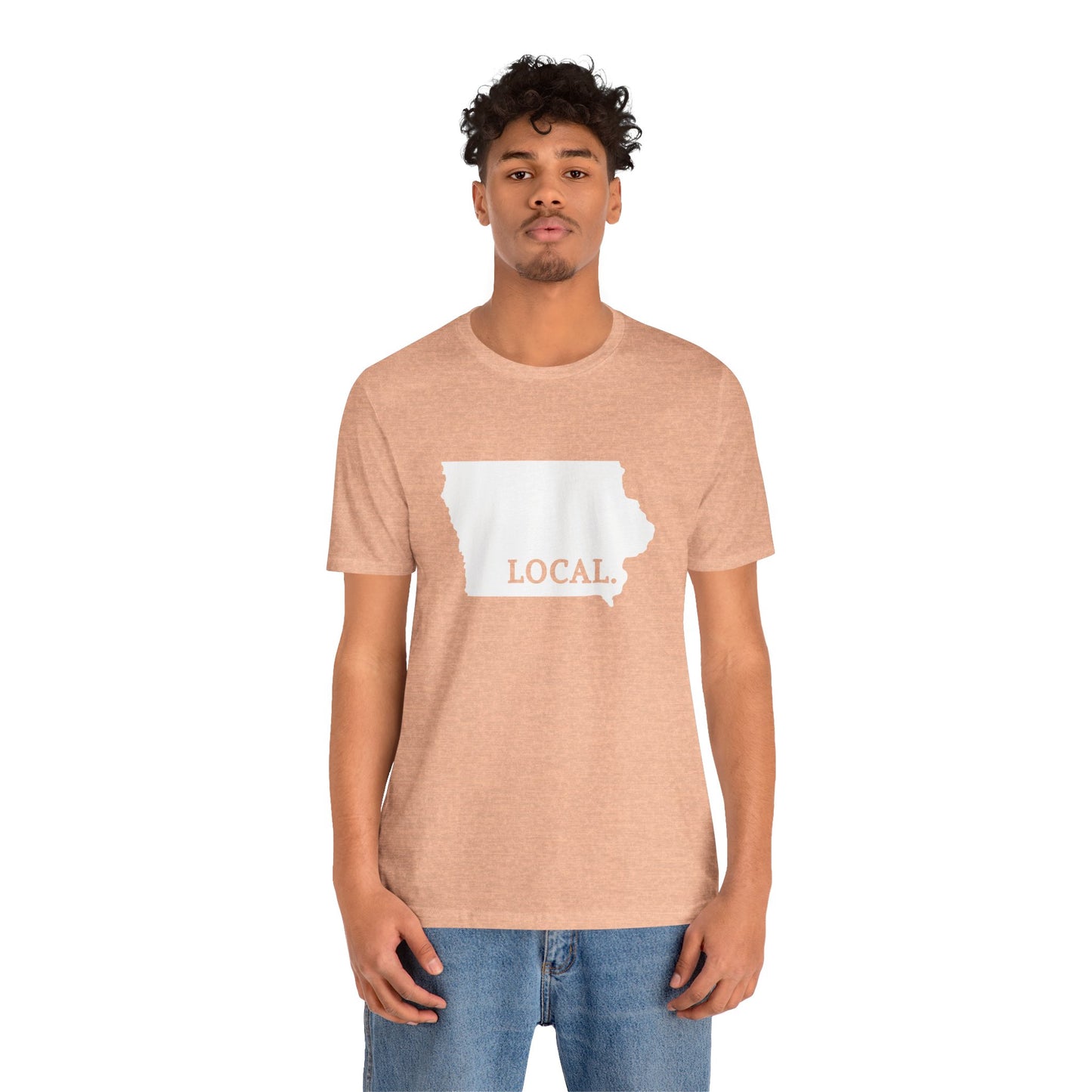 Iowa Local Home Sweet Home Tee Cyclone and Hawkeye State Colors Shirt