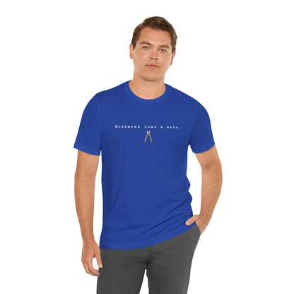 T-Shirt — Minimal "Deadhead Like..." Vintage Gardening Tools Graphic Tee