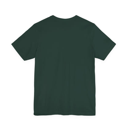Show Me the Dahlias Tee — Inner Peace Minimal Floral Script Short Sleeve Shirt
