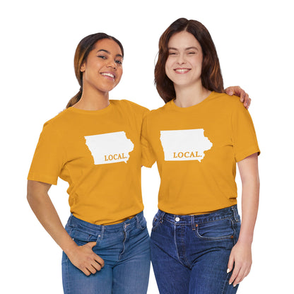 Iowa Local Home Sweet Home Tee Cyclone and Hawkeye State Colors Shirt