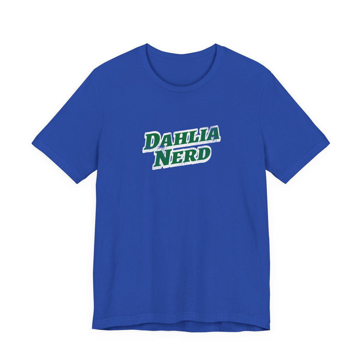 Dahlia Nerd T-Shirt — Botanical Flower Gardening Lover Tee
