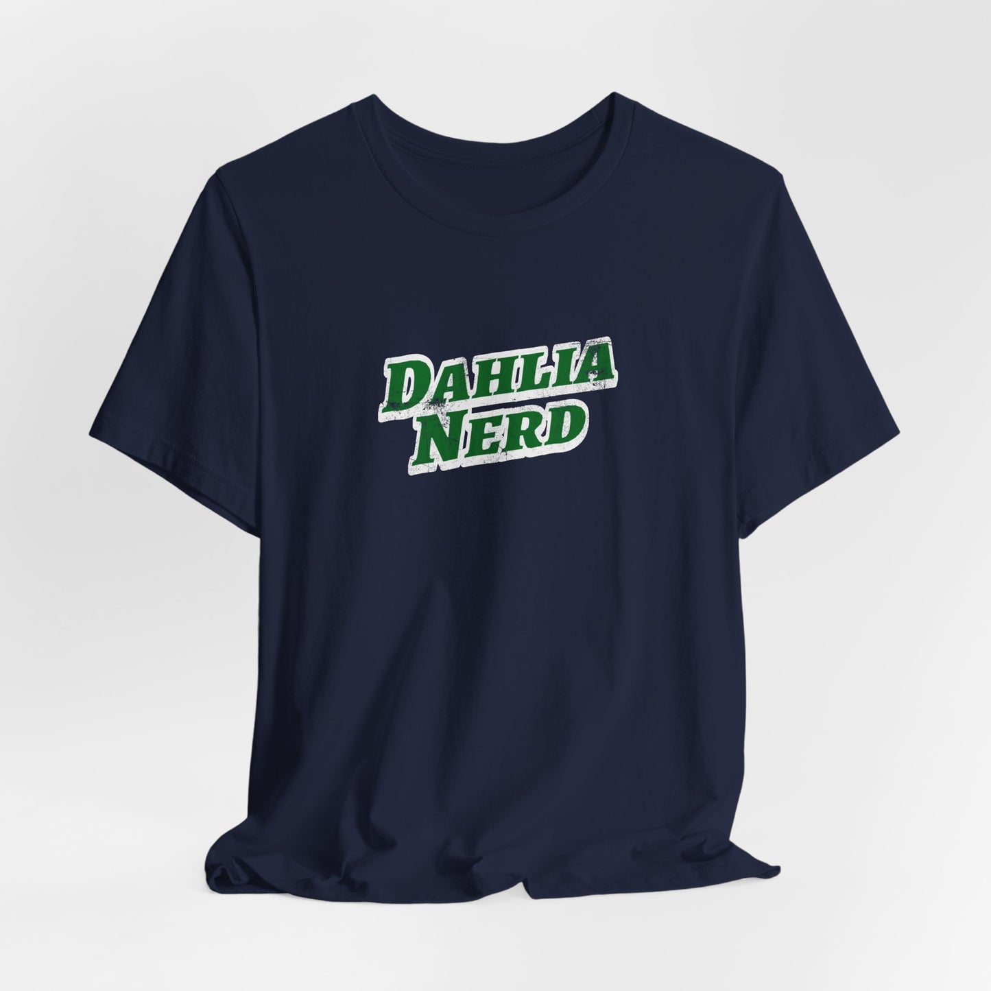 Dahlia Nerd T-Shirt - Botanical Flower Gardening Tee