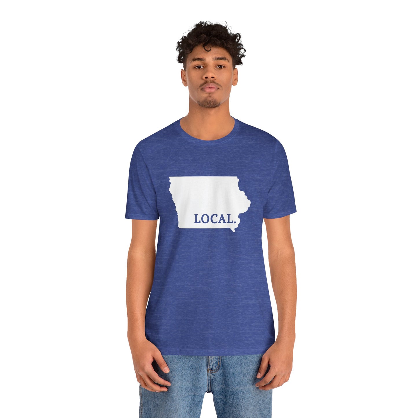 Iowa Local Home Sweet Home Tee Cyclone and Hawkeye State Colors Shirt
