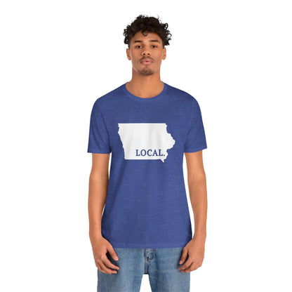 Iowa Local Home Sweet Home Tee Cyclone and Hawkeye State Colors Shirt