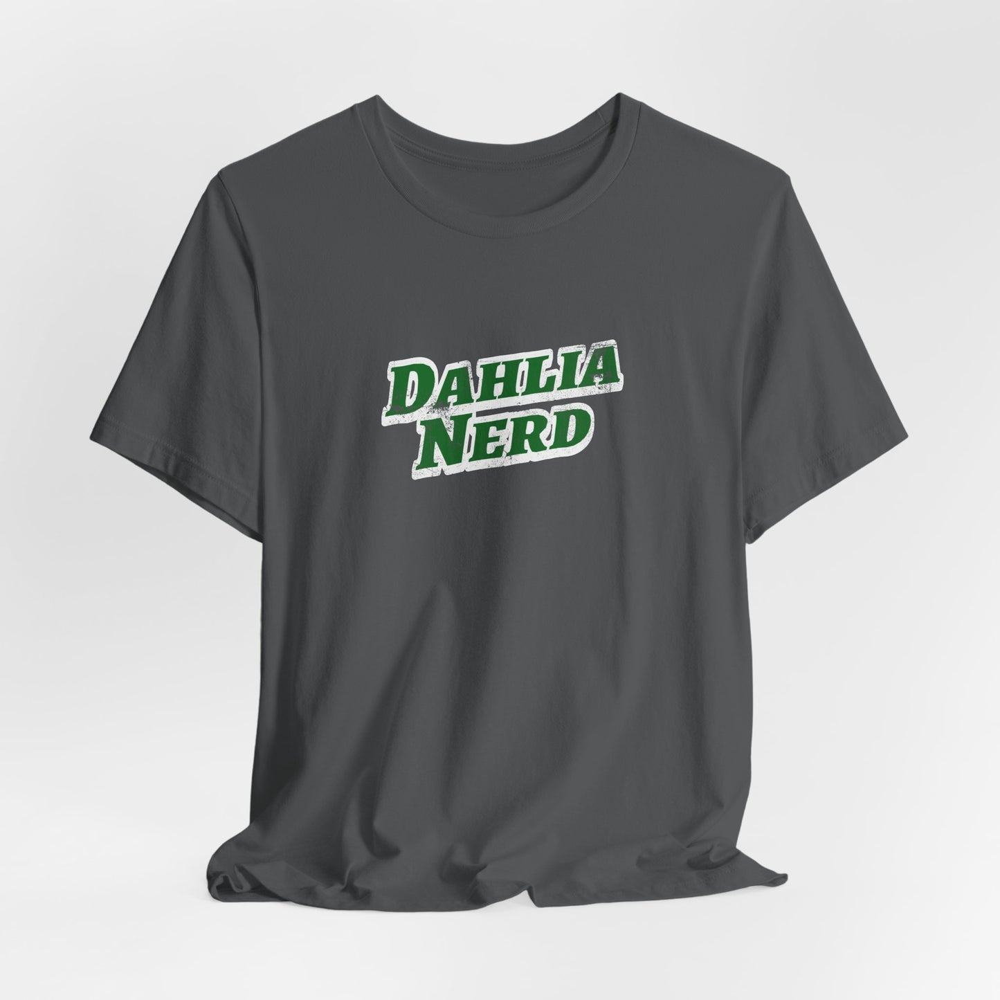 Dahlia Nerd T-Shirt - Botanical Flower Gardening Tee