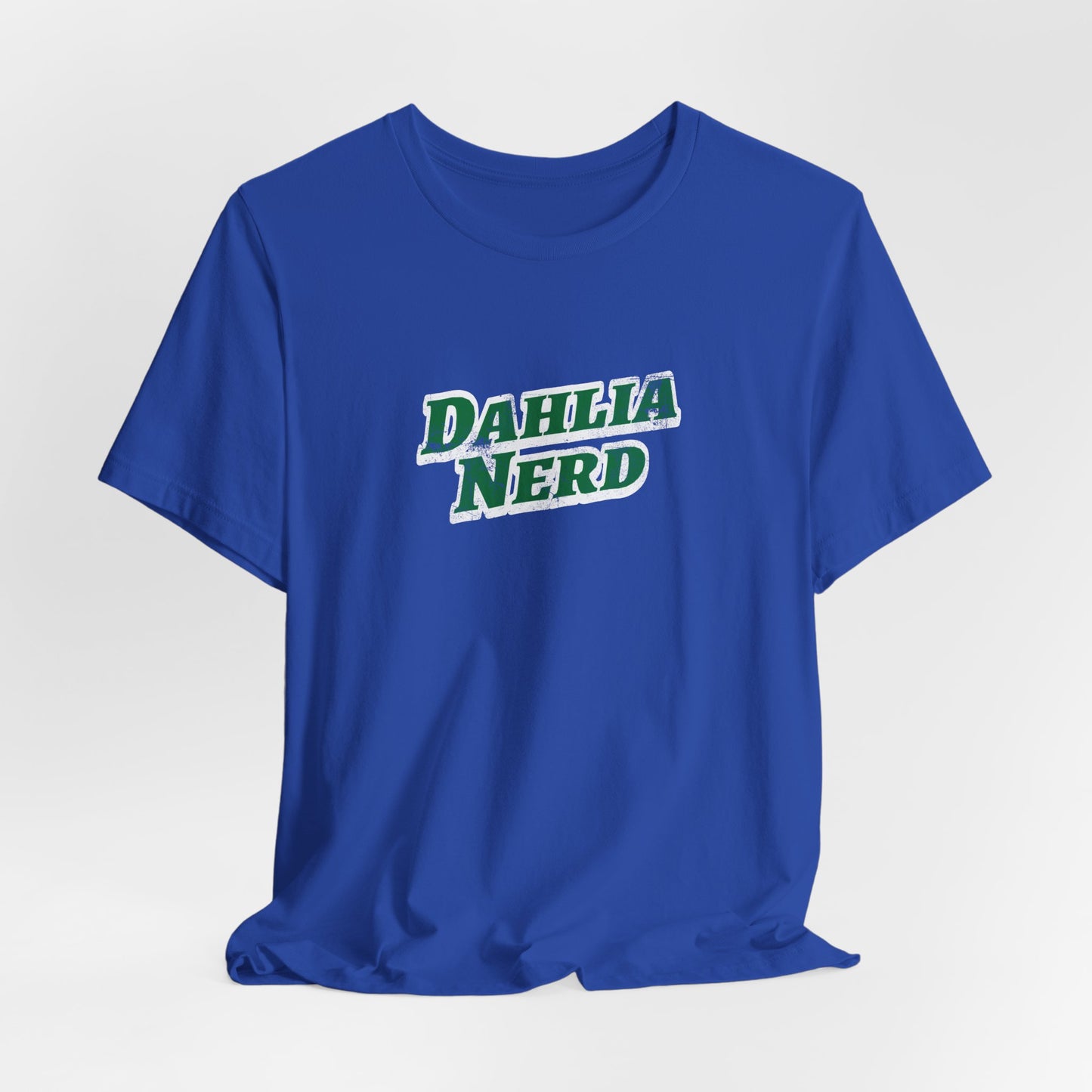Dahlia Nerd T-Shirt - Botanical Flower Gardening Tee