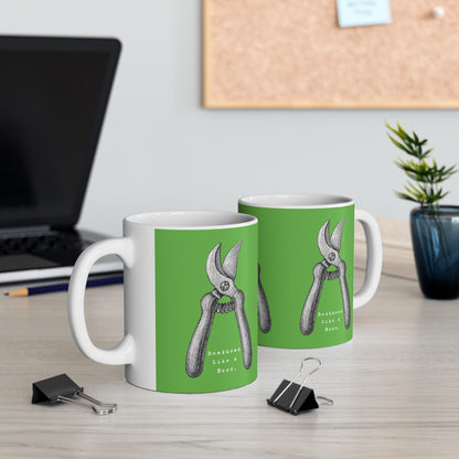 Deadhead Like a Boss Dahlia Gardener Coffee Mug Cup
