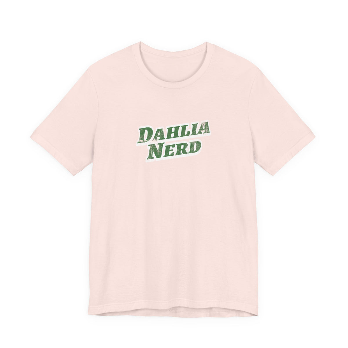Dahlia Nerd T-Shirt — Botanical Flower Gardening Lover Tee