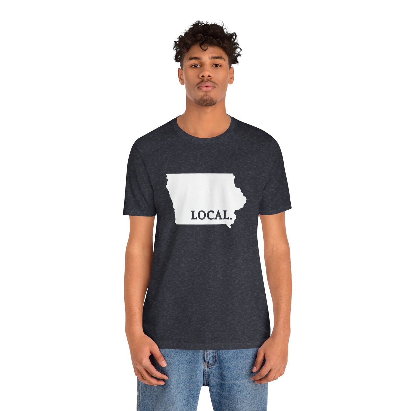Iowa Local Home Sweet Home Tee Cyclone and Hawkeye State Colors Shirt