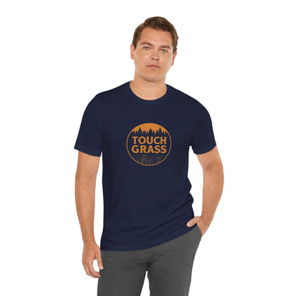 Touch Grass Tee — Outdoor Nature Graphic T‑Shirt