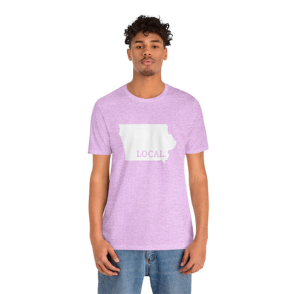 Iowa Local Home Sweet Home Tee Cyclone and Hawkeye State Colors Shirt