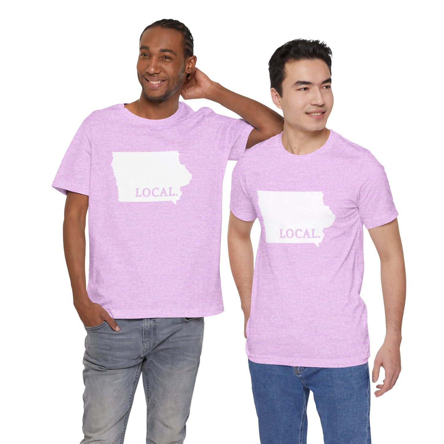 Iowa Local Home Sweet Home Tee Cyclone and Hawkeye State Colors Shirt