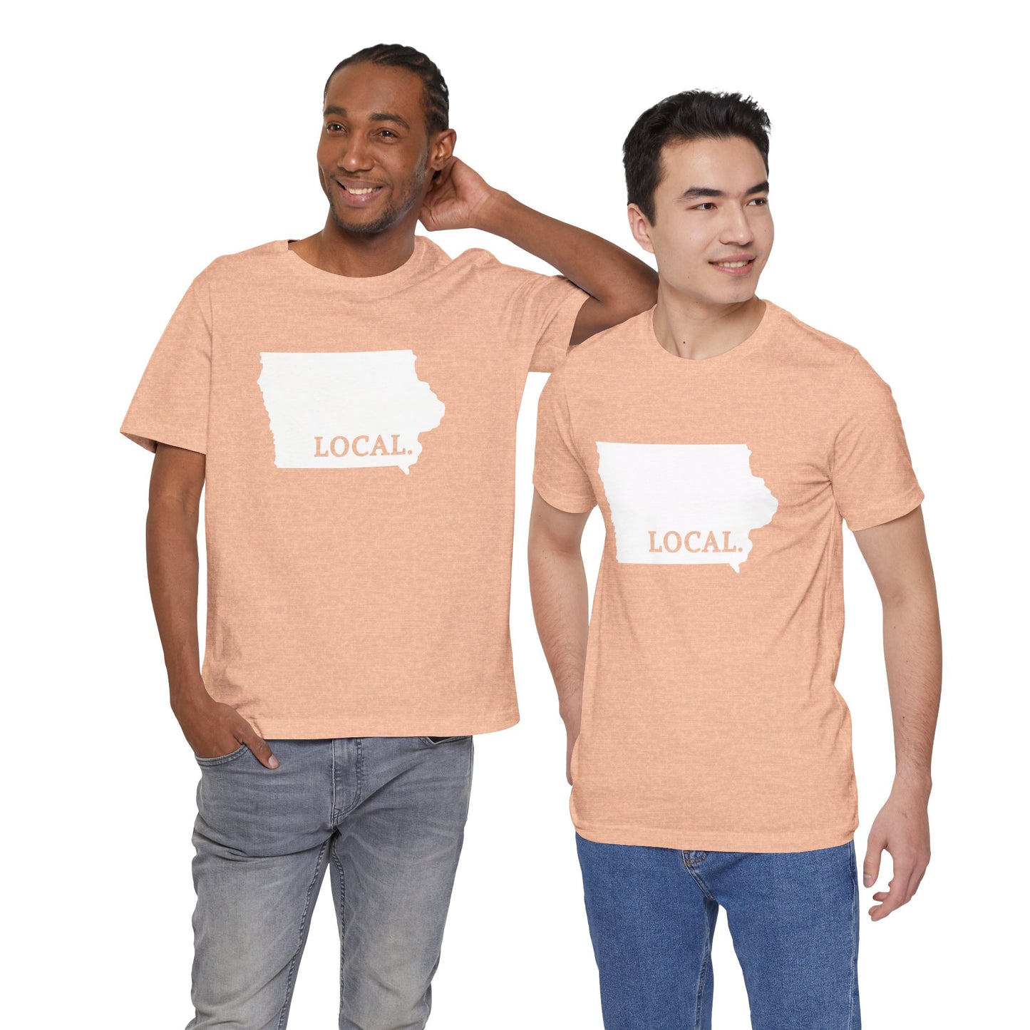 Iowa Local Home Sweet Home Tee Cyclone and Hawkeye State Colors Shirt