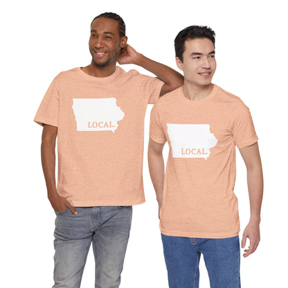 Iowa Local Home Sweet Home Tee Cyclone and Hawkeye State Colors Shirt