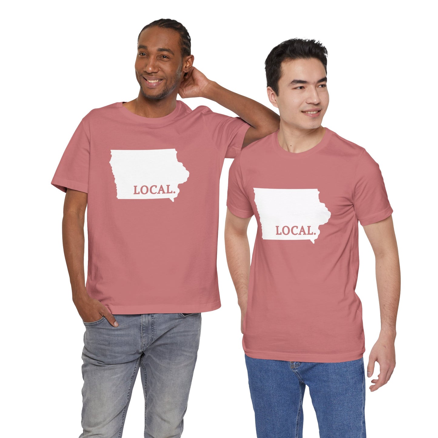 Iowa Local Home Sweet Home Tee Cyclone and Hawkeye State Colors Shirt